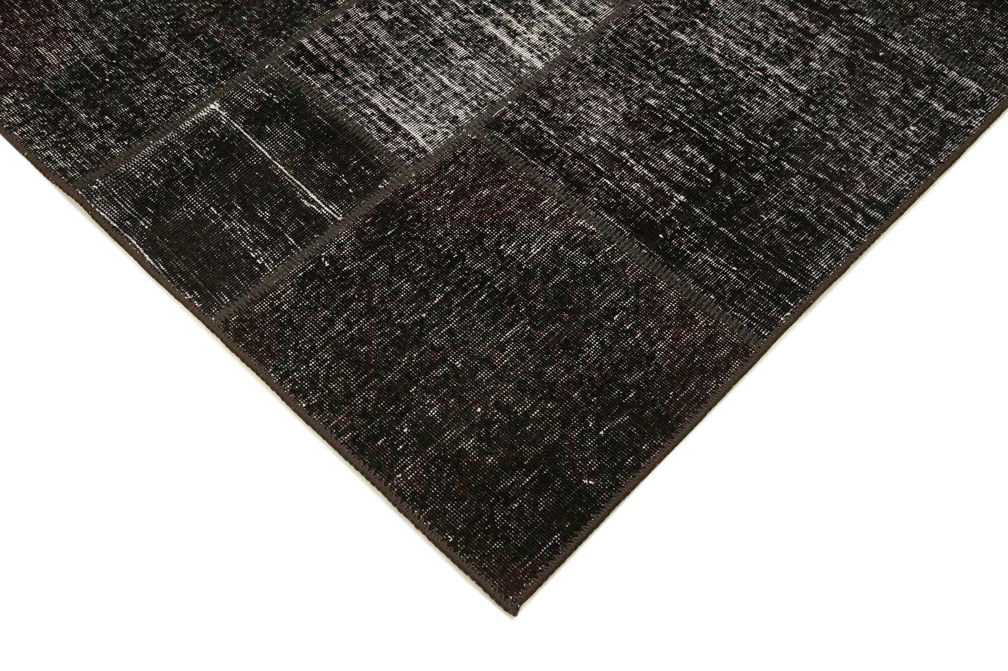 6 x 8 Brown Patchwork Rug - 2598