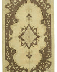 5 x 8 Beige Vintage Anatolian Rug - 2687