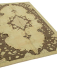 5 x 8 Beige Vintage Anatolian Rug - 2687