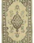 5 x 9 Beige Vintage Anatolian Rug - 2688