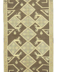 5 x 8 Beige Vintage Anatolian Rug - 2692