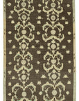 5 x 9 Brown Vintage Anatolian Rug - 2696