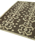 5 x 9 Brown Vintage Anatolian Rug - 2696