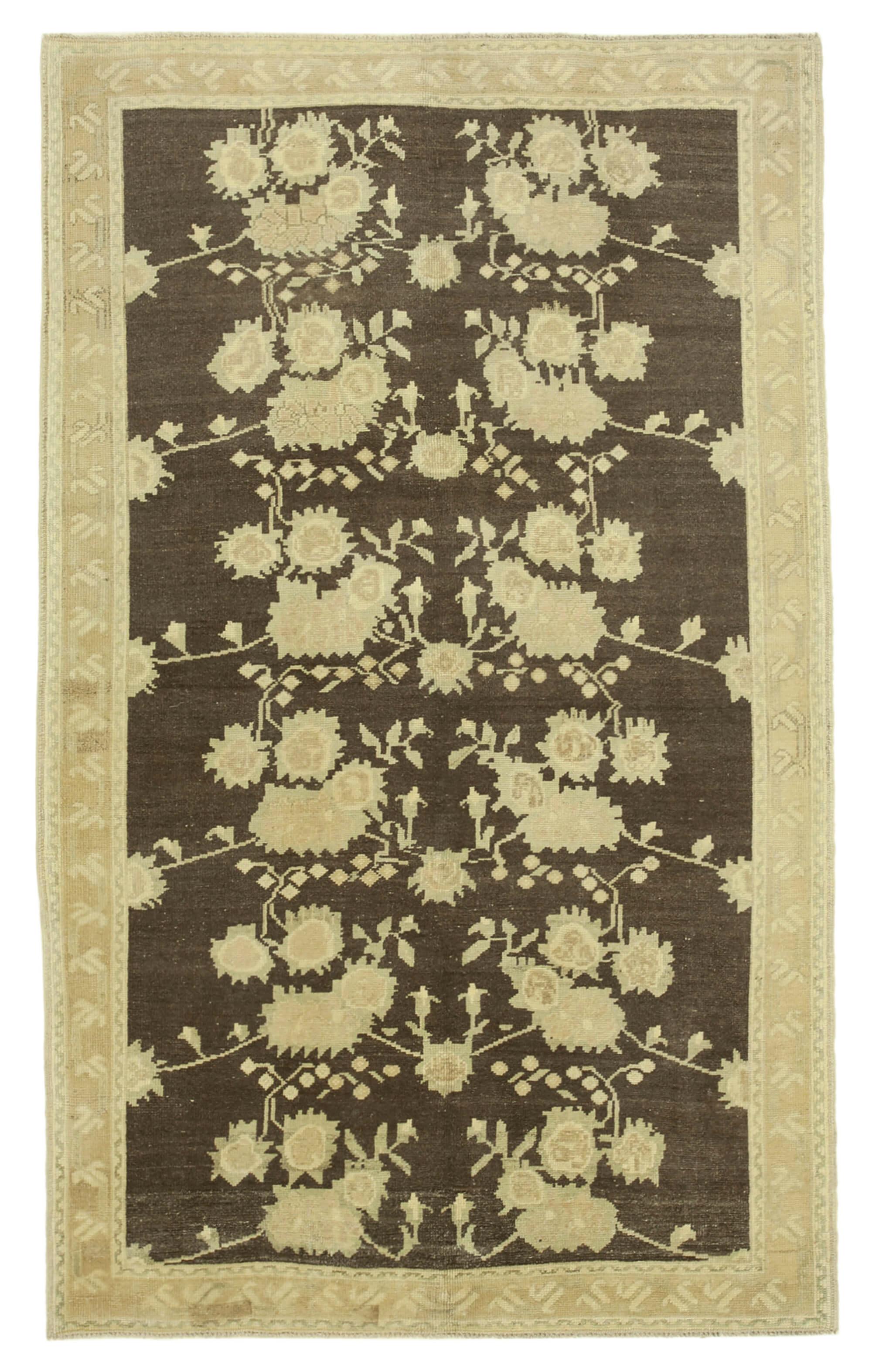 5 x 8 Beige Vintage Anatolian Rug - 2699