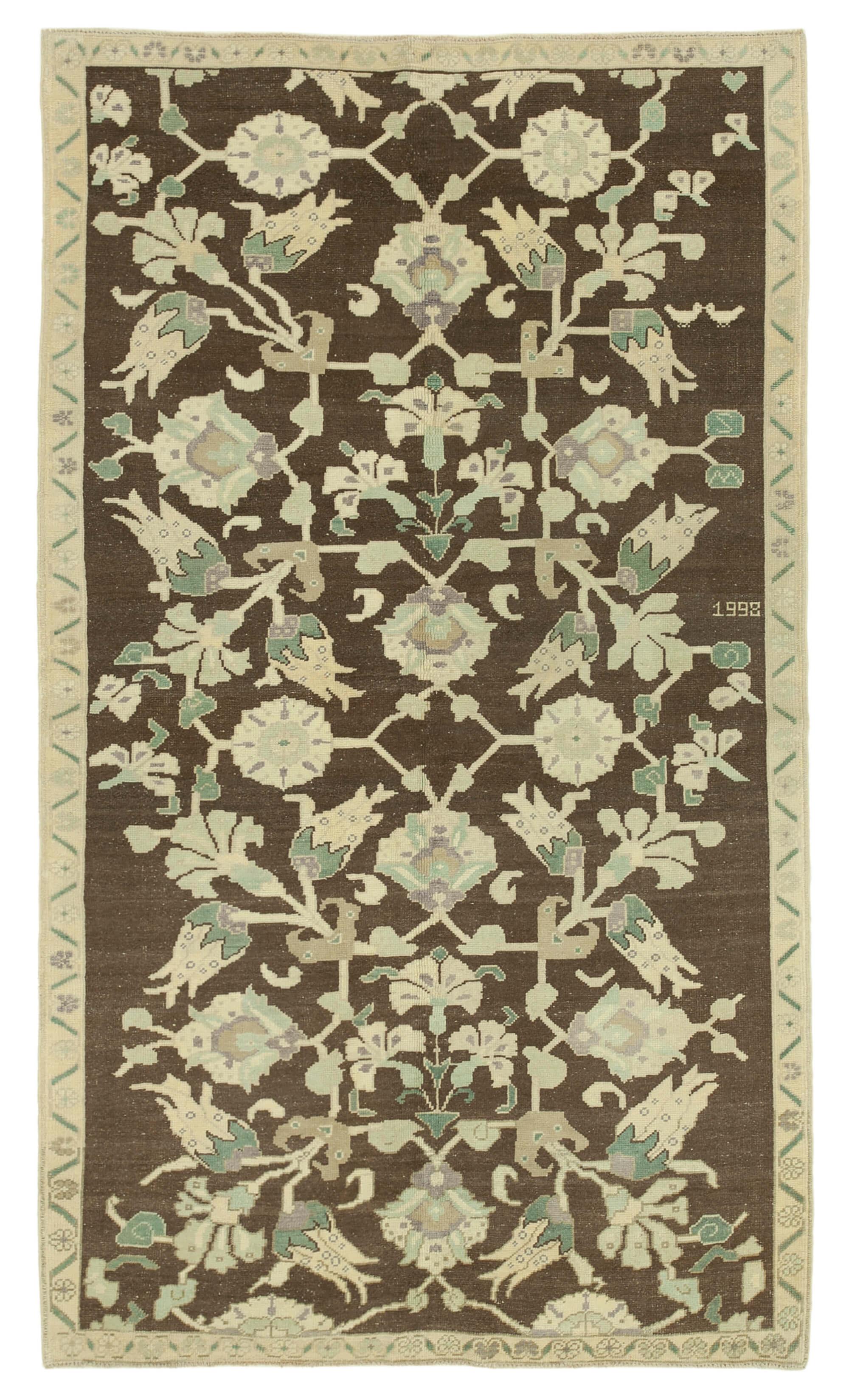 5 x 9 Beige Vintage Anatolian Rug - 2707