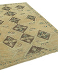 5 x 8 Beige Vintage Anatolian Rug - 2711