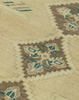 5 x 8 Beige Vintage Anatolian Rug - 2711