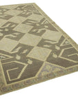 5 x 8 Beige Vintage Anatolian Rug - 2713