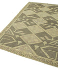 5 x 8 Beige Vintage Anatolian Rug - 2713