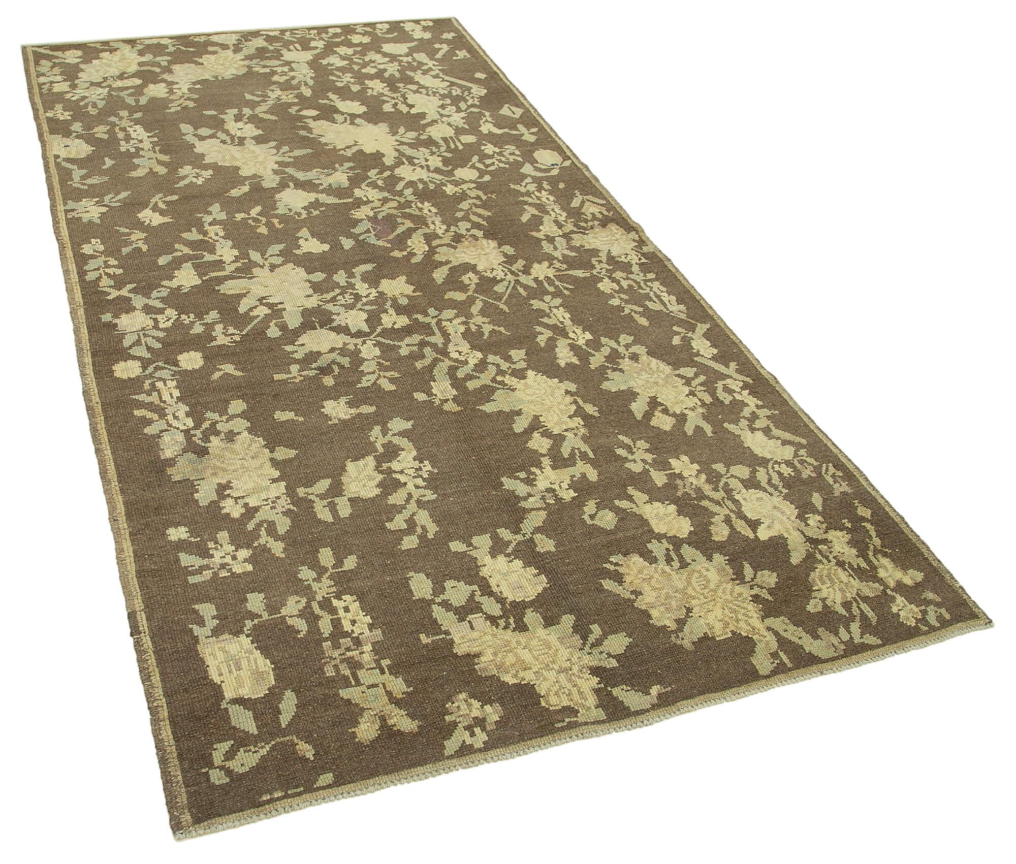 4 x 8 Beige Vintage Anatolian Rug - 2716