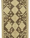 4 x 7 Beige Vintage Anatolian Rug - 2719