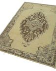 3 x 5 Beige Vintage Anatolian Rug - 2721