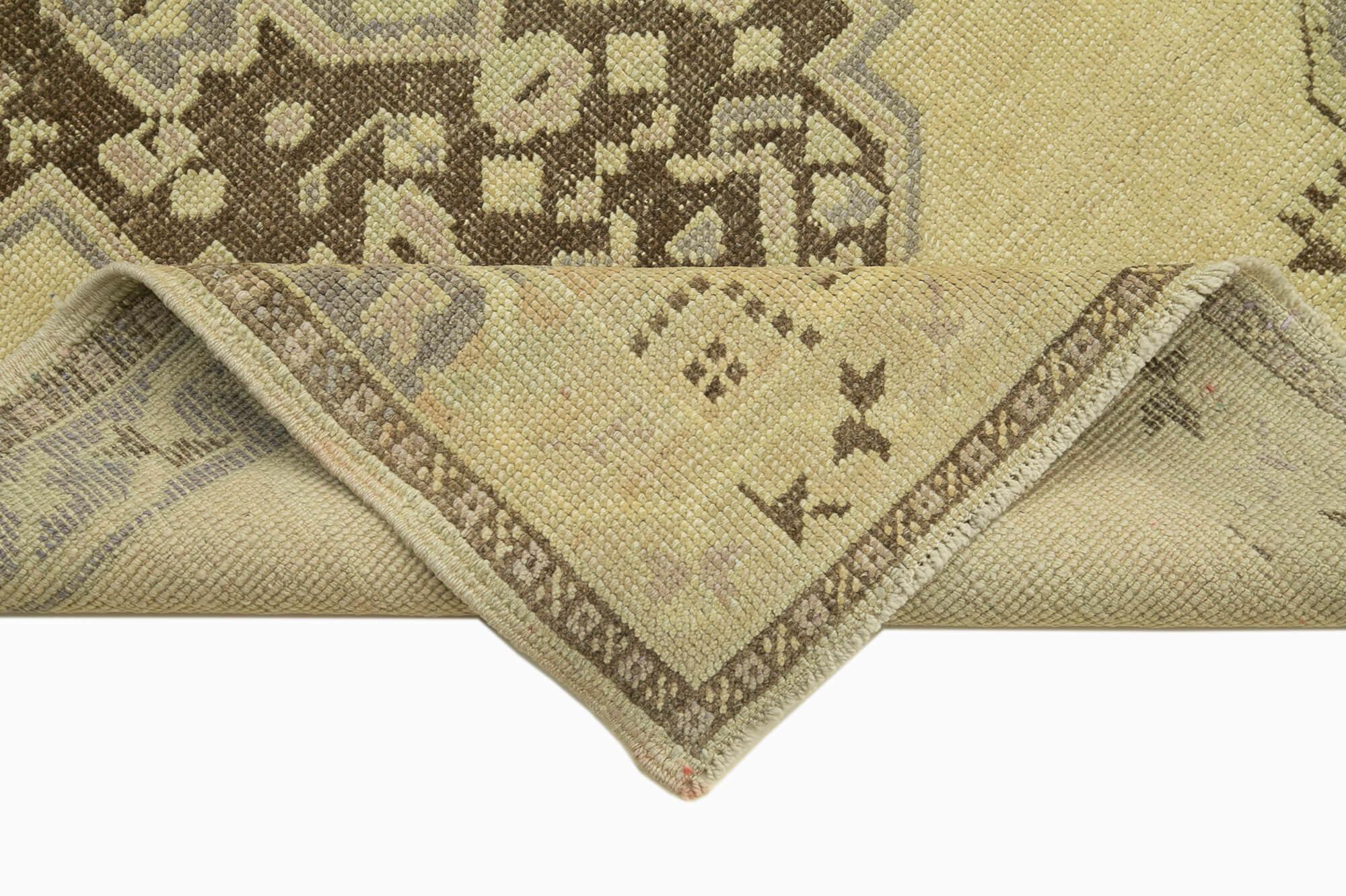 3 x 5 Beige Vintage Anatolian Rug - 2721