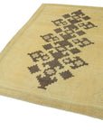 4 x 6 Beige Vintage Anatolian Rug - 2722