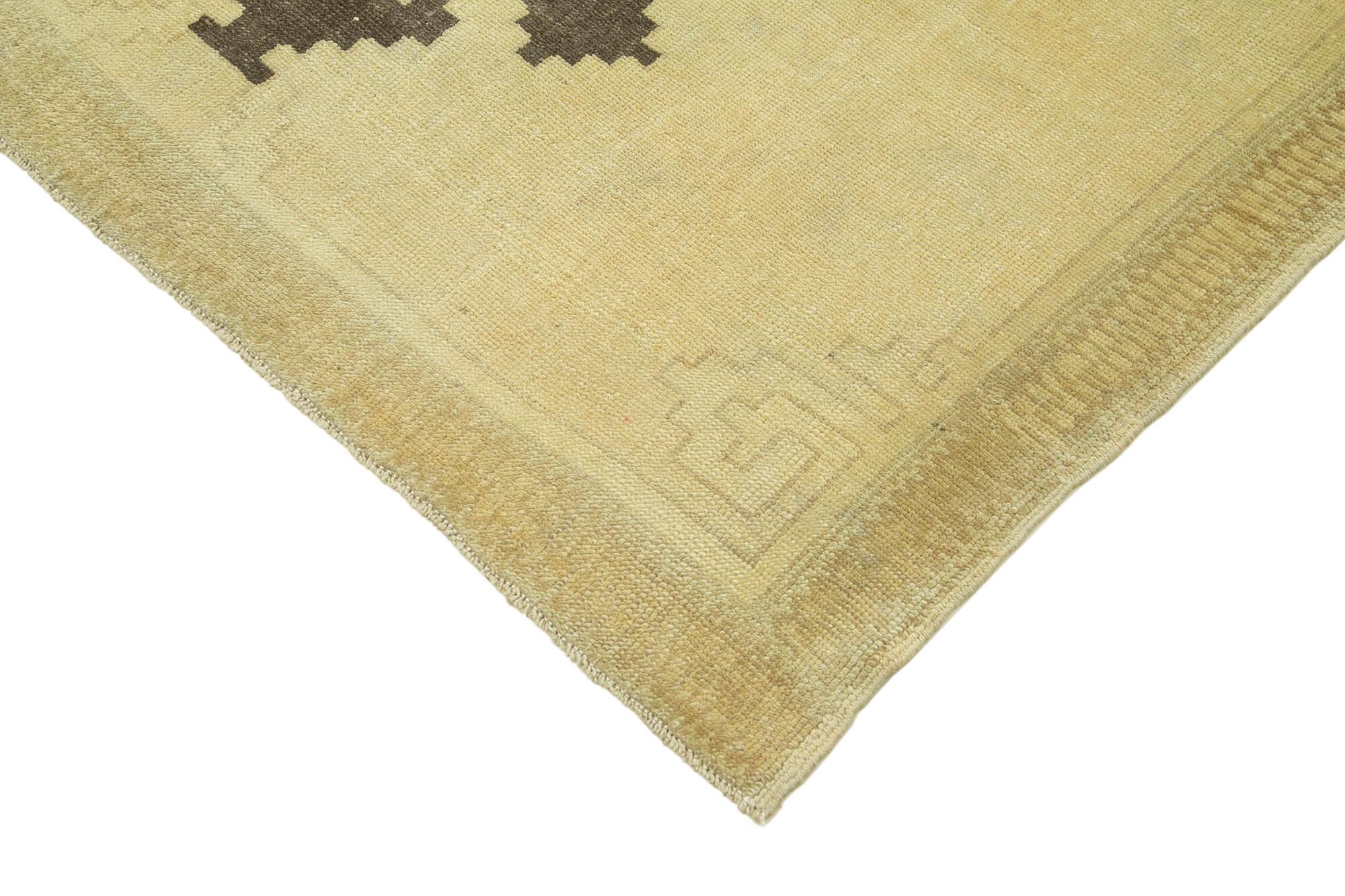 4 x 6 Beige Vintage Anatolian Rug - 2722