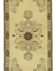 4 x 7 Beige Vintage Anatolian Rug - 2727