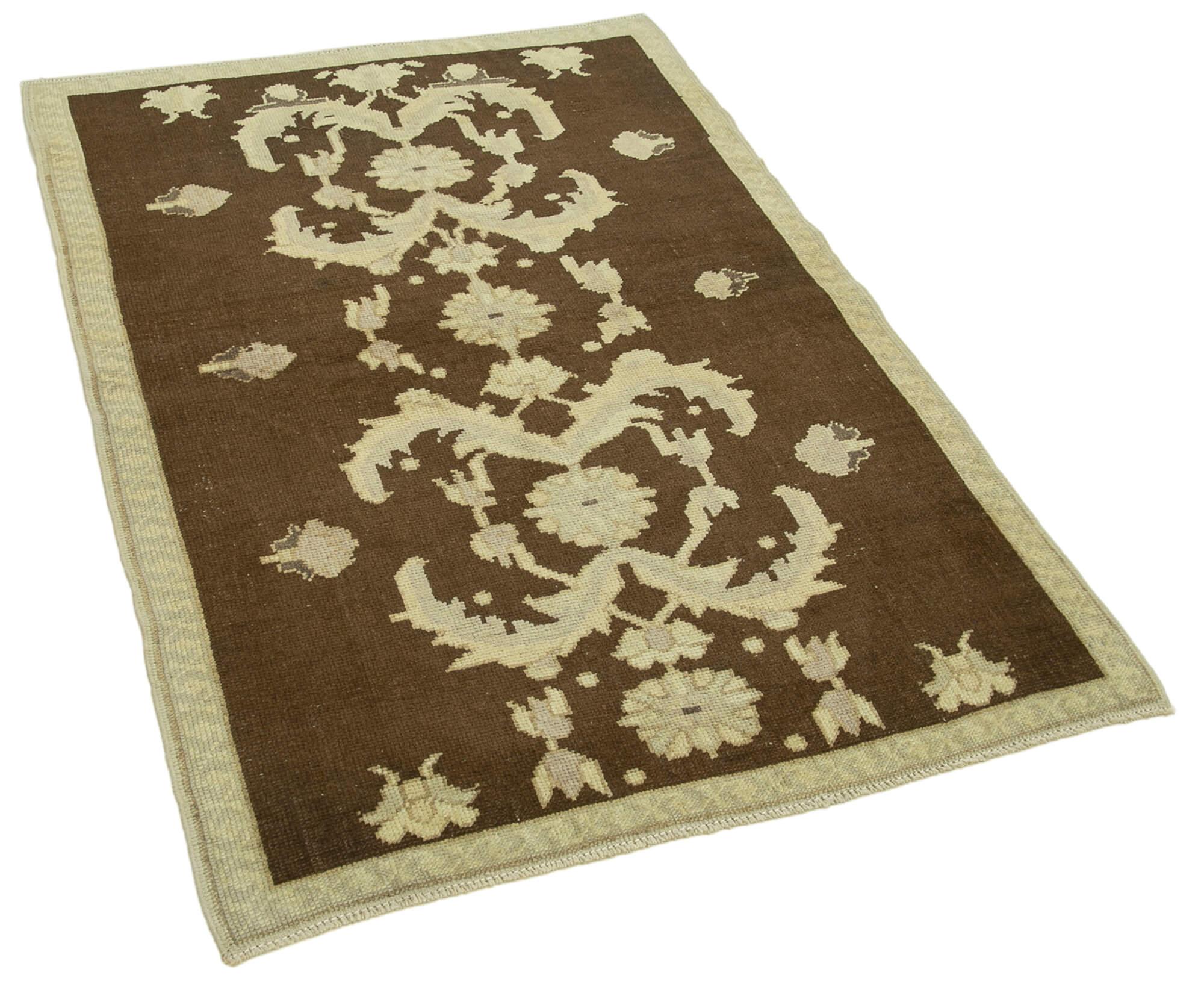 3 x 5 Beige Vintage Anatolian Rug - 2730