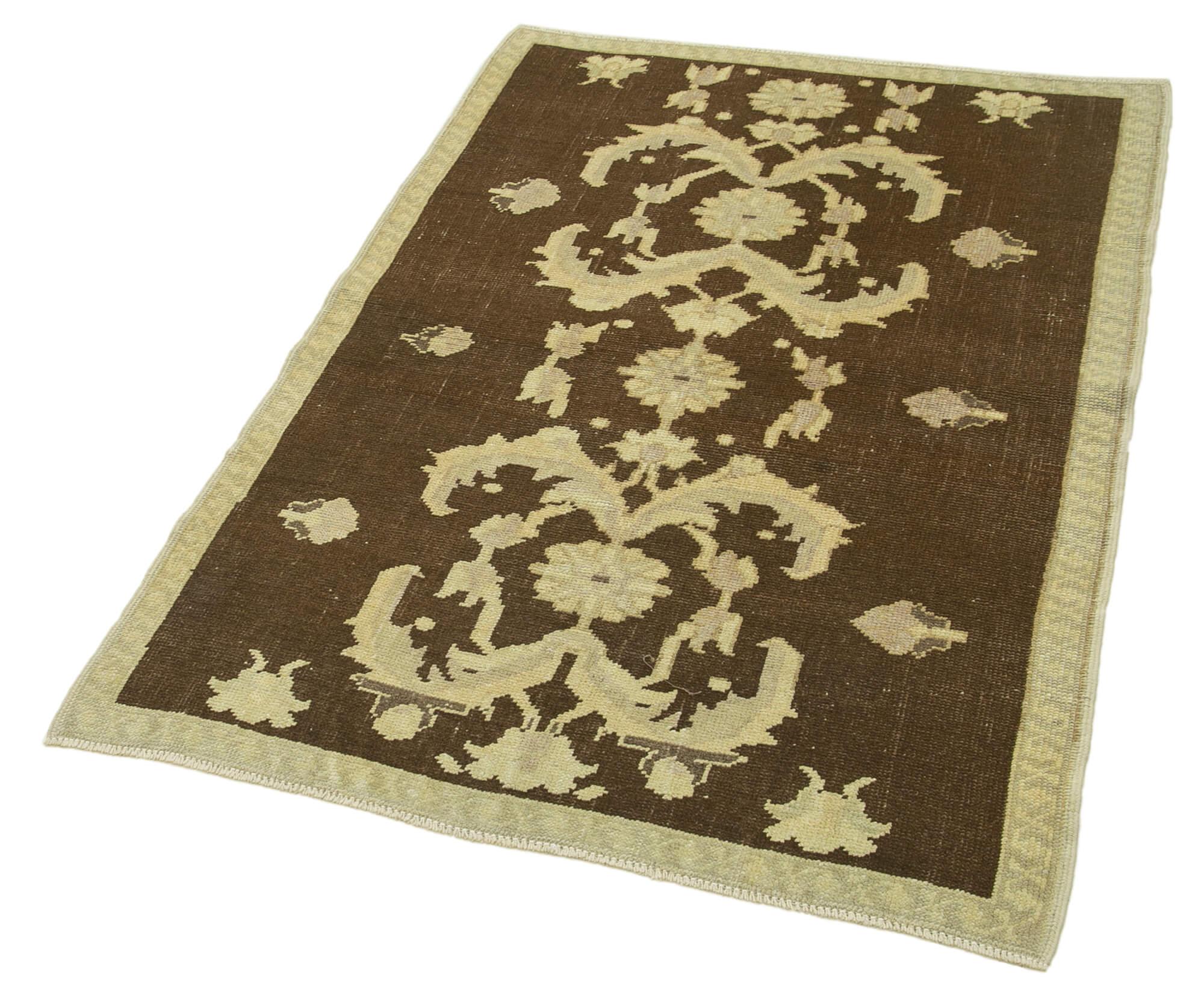 3 x 5 Beige Vintage Anatolian Rug - 2730