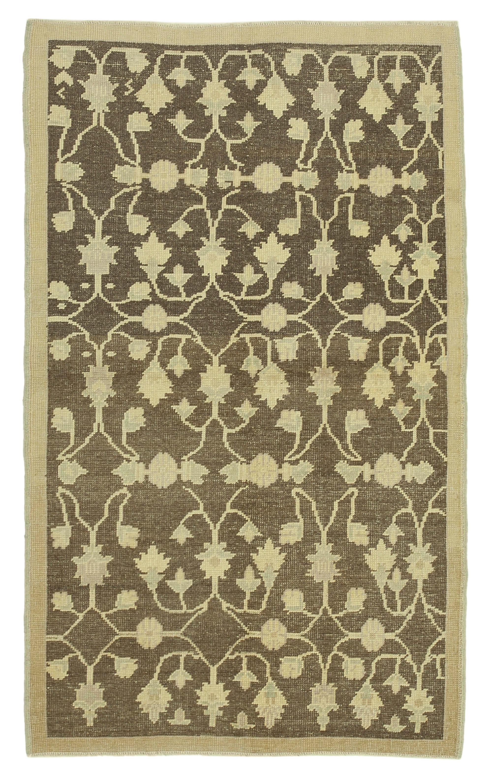 4 x 6 Beige Vintage Anatolian Rug - 2731