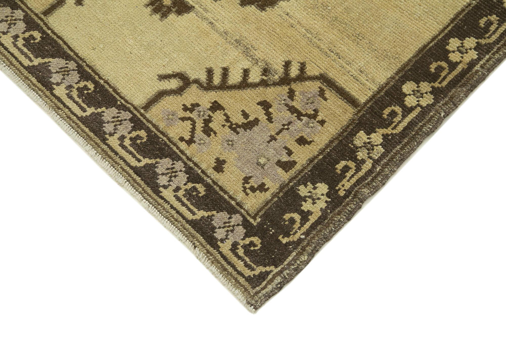 3 x 6 Beige Vintage Anatolian Rug - 2733