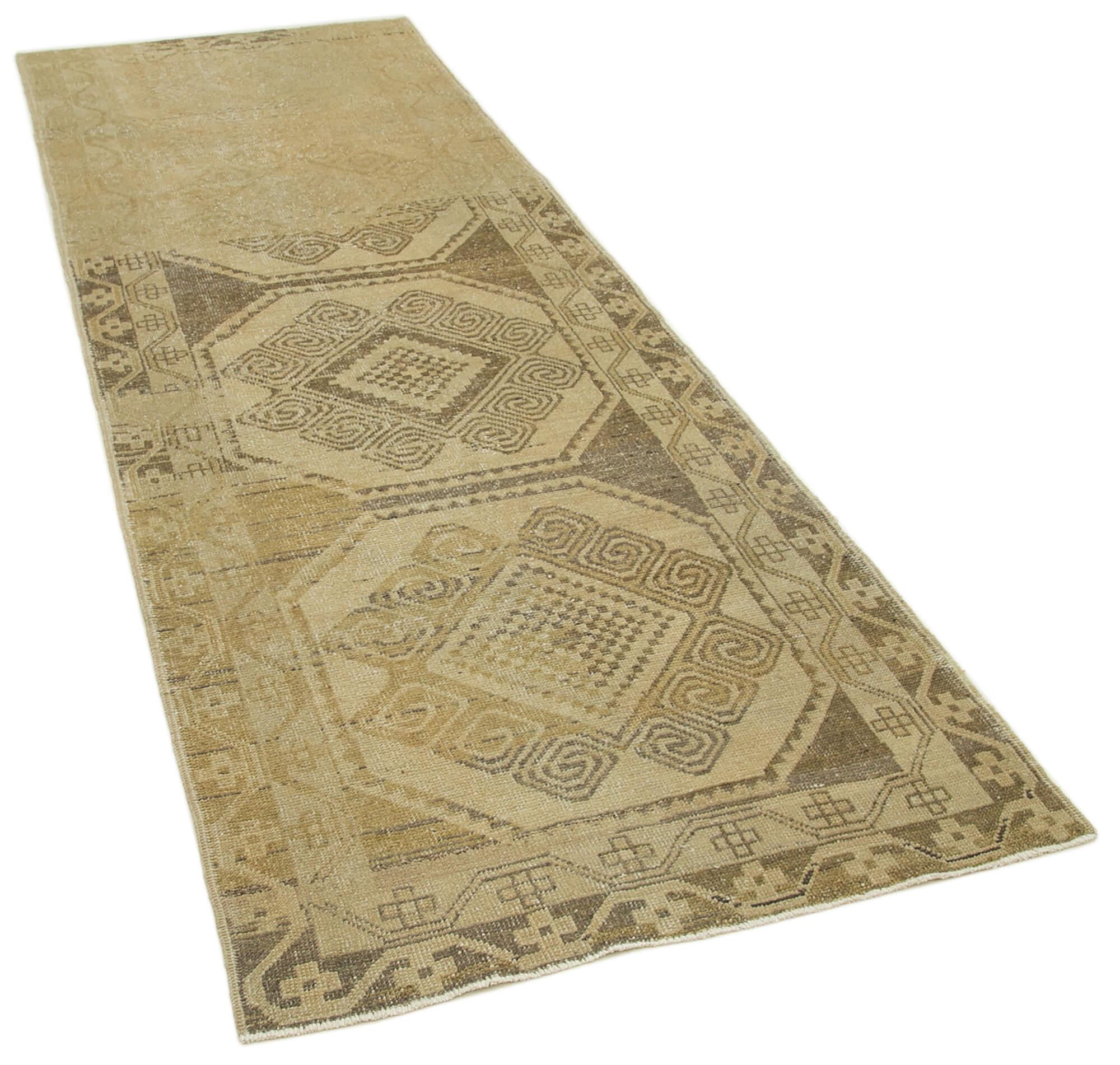 3 x 10 Beige Vintage Anatolian Rug - 2734