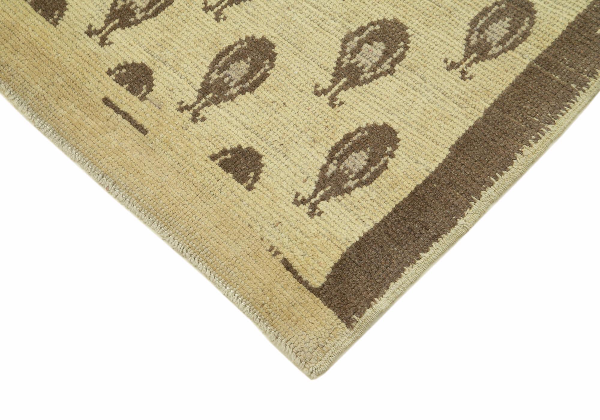 3 x 7 Beige Vintage Anatolian Rug - 2735