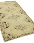 4 x 7 Beige Vintage Anatolian Rug - 2736