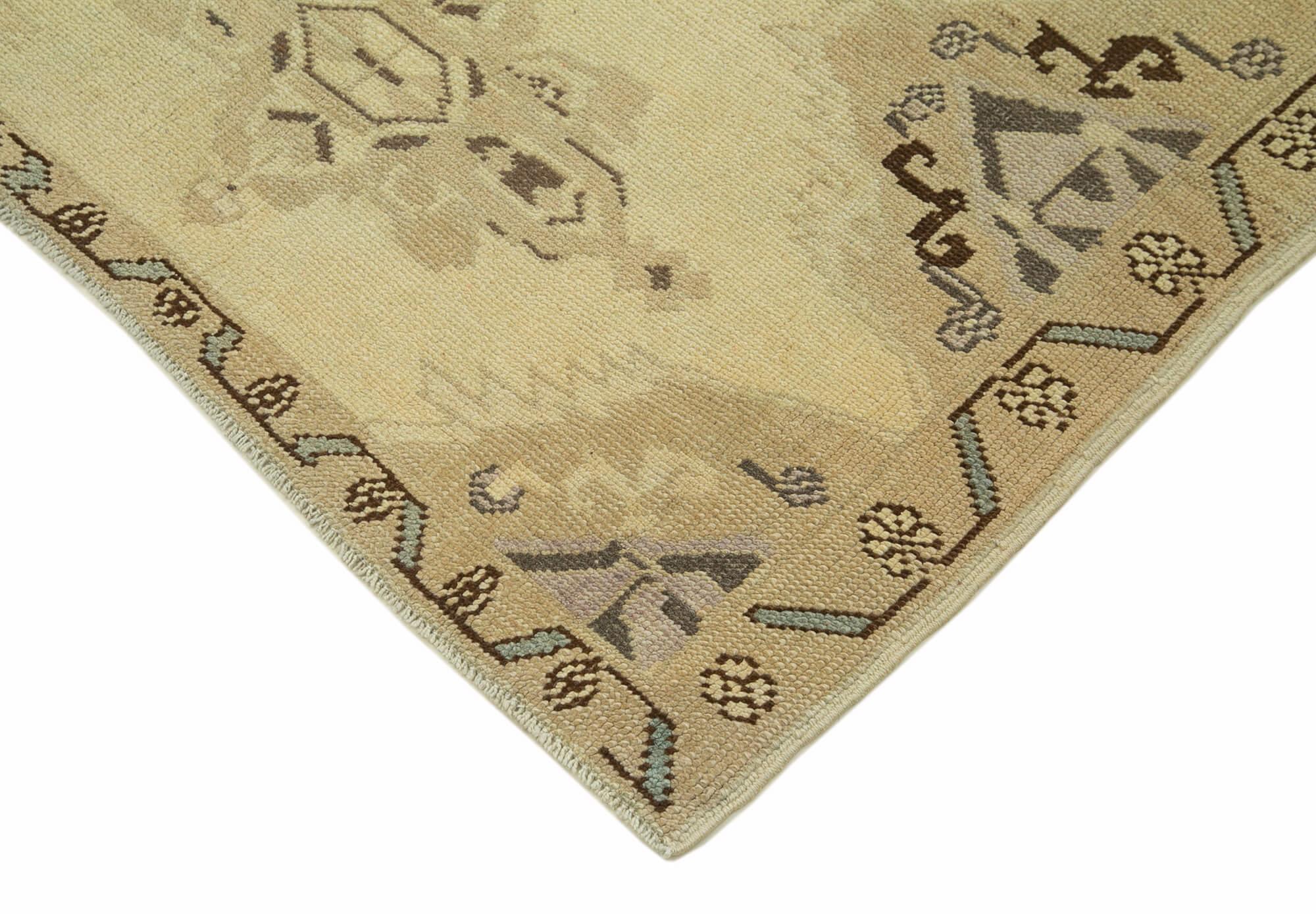 4 x 7 Beige Vintage Anatolian Rug - 2736