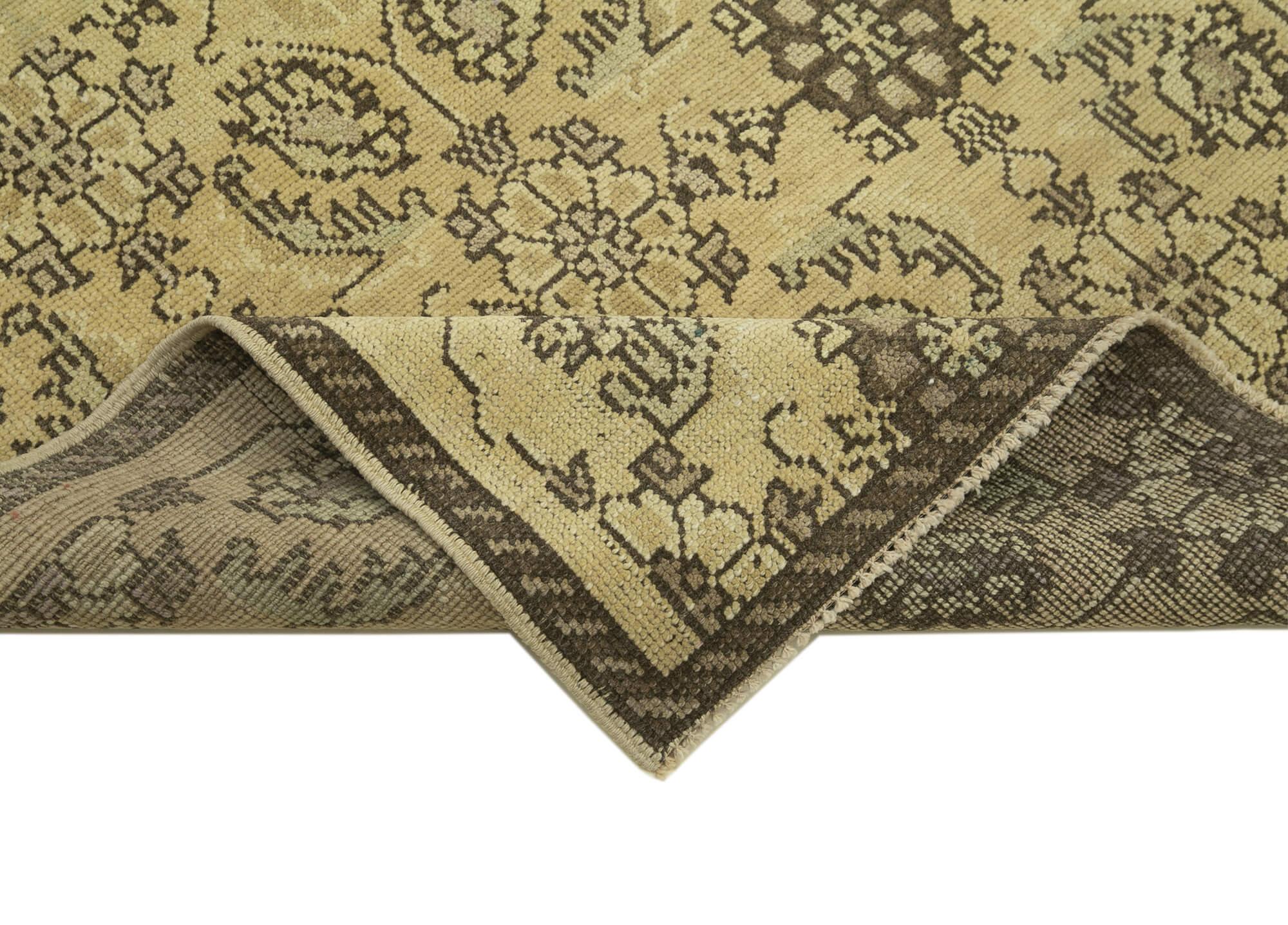 4 x 7 Beige Vintage Anatolian Rug - 2738