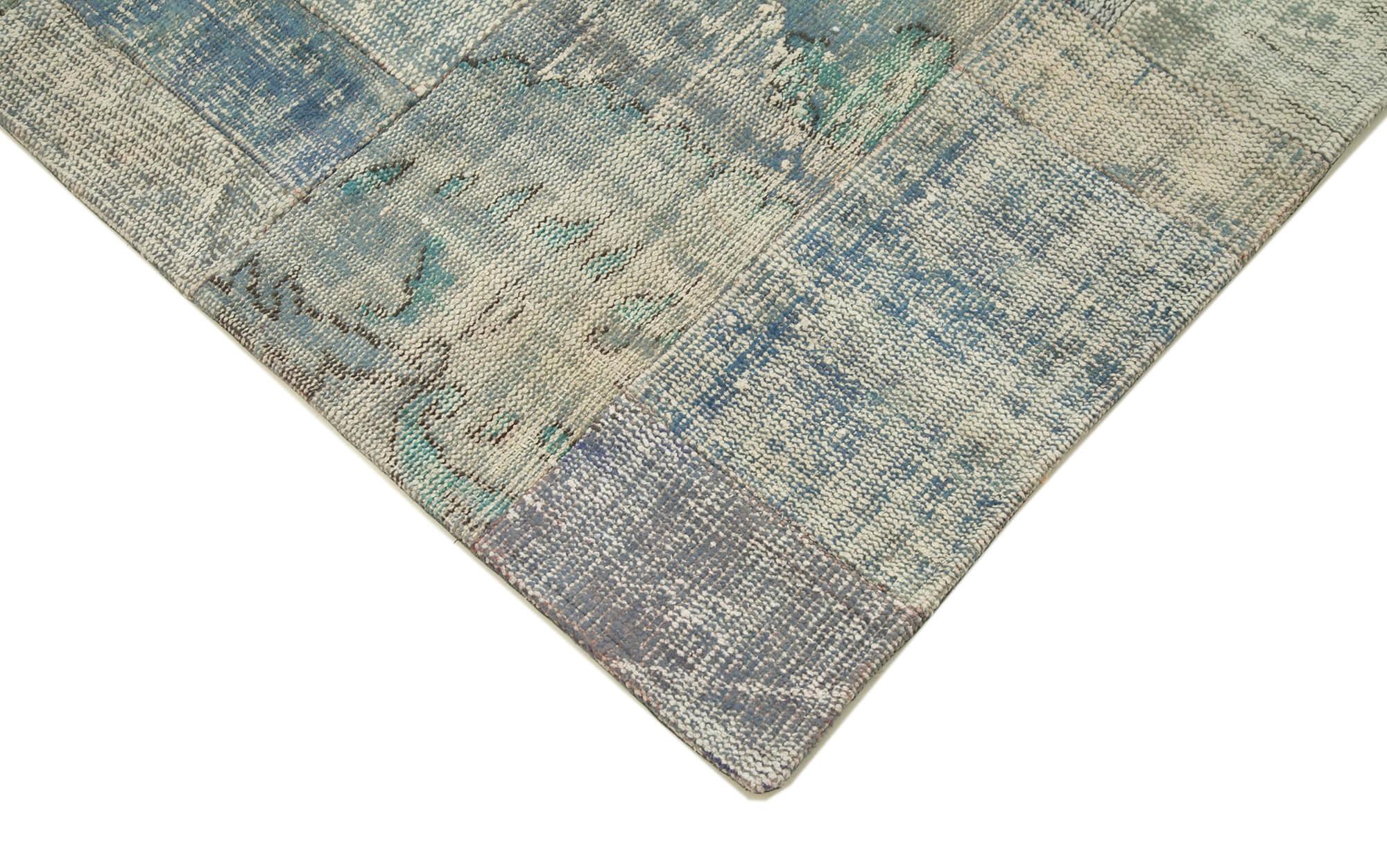 7 x 10 Grey Patchwork Rug - 2747