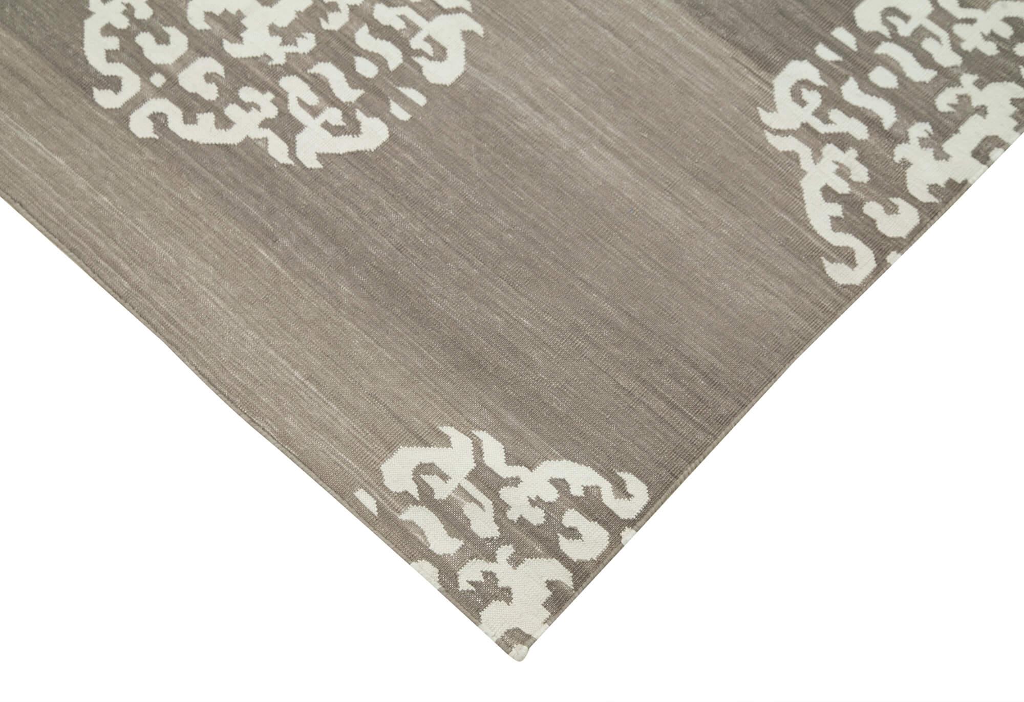 4 x 6 Beige Dhurrie Rug - 2909