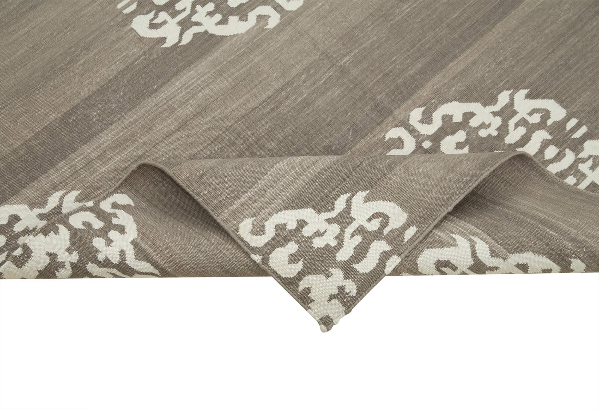 4 x 6 Beige Dhurrie Rug - 2909