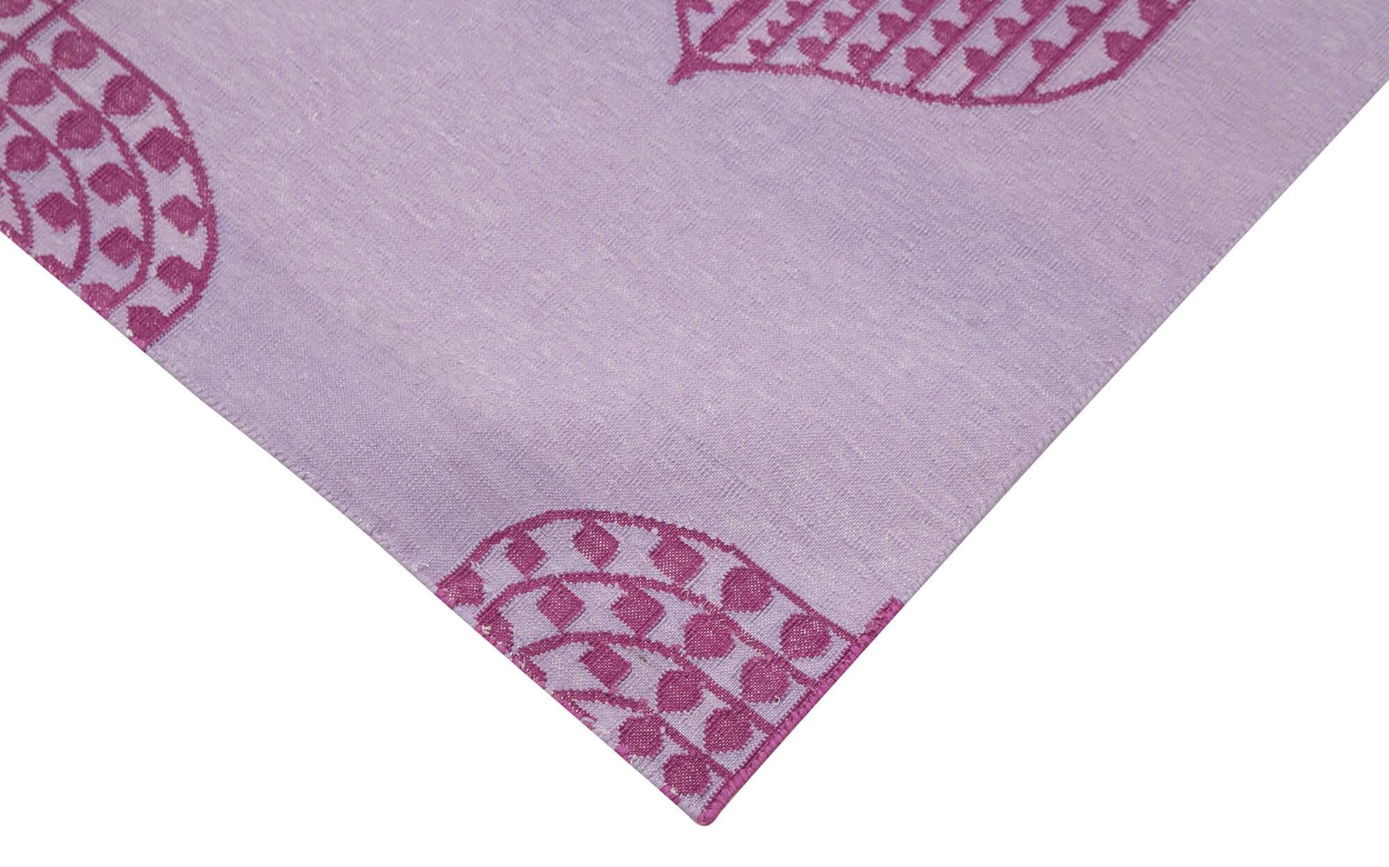 3 x 5 Fuchsia Dhurrie Rug - 2925