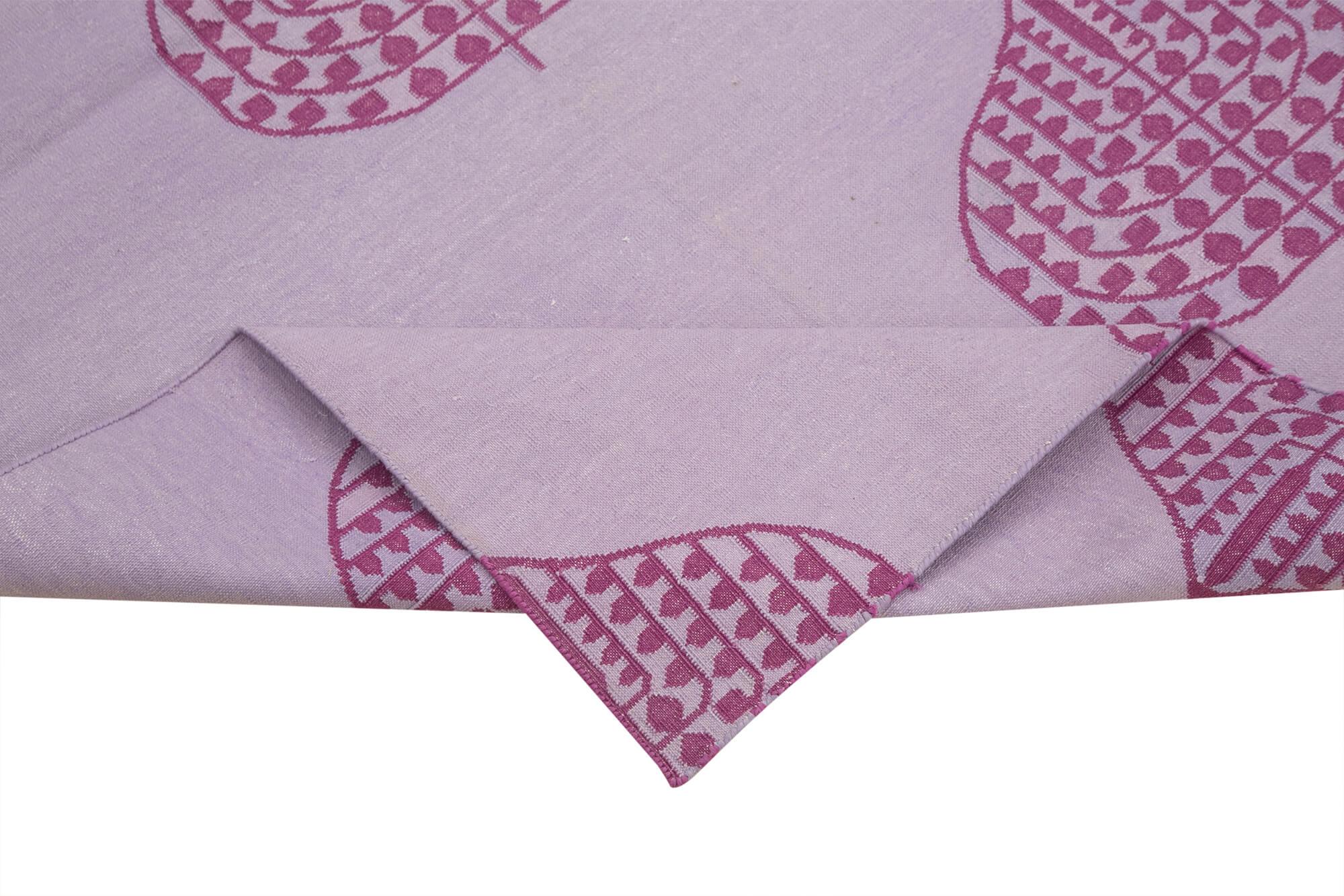 3 x 5 Fuchsia Dhurrie Rug - 2925