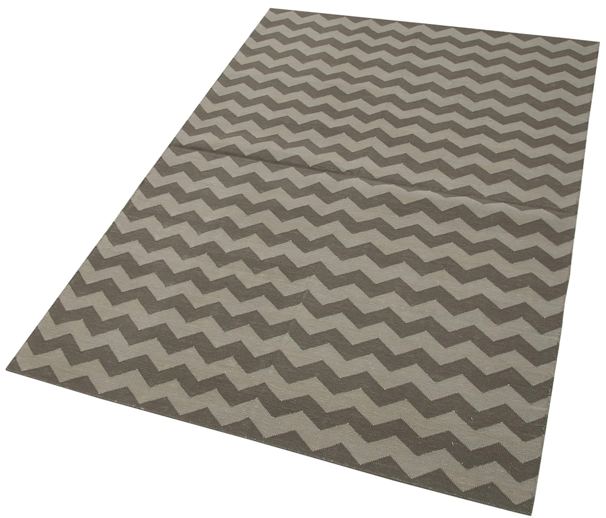 3 x 5 Brown Dhurrie Rug - 2927