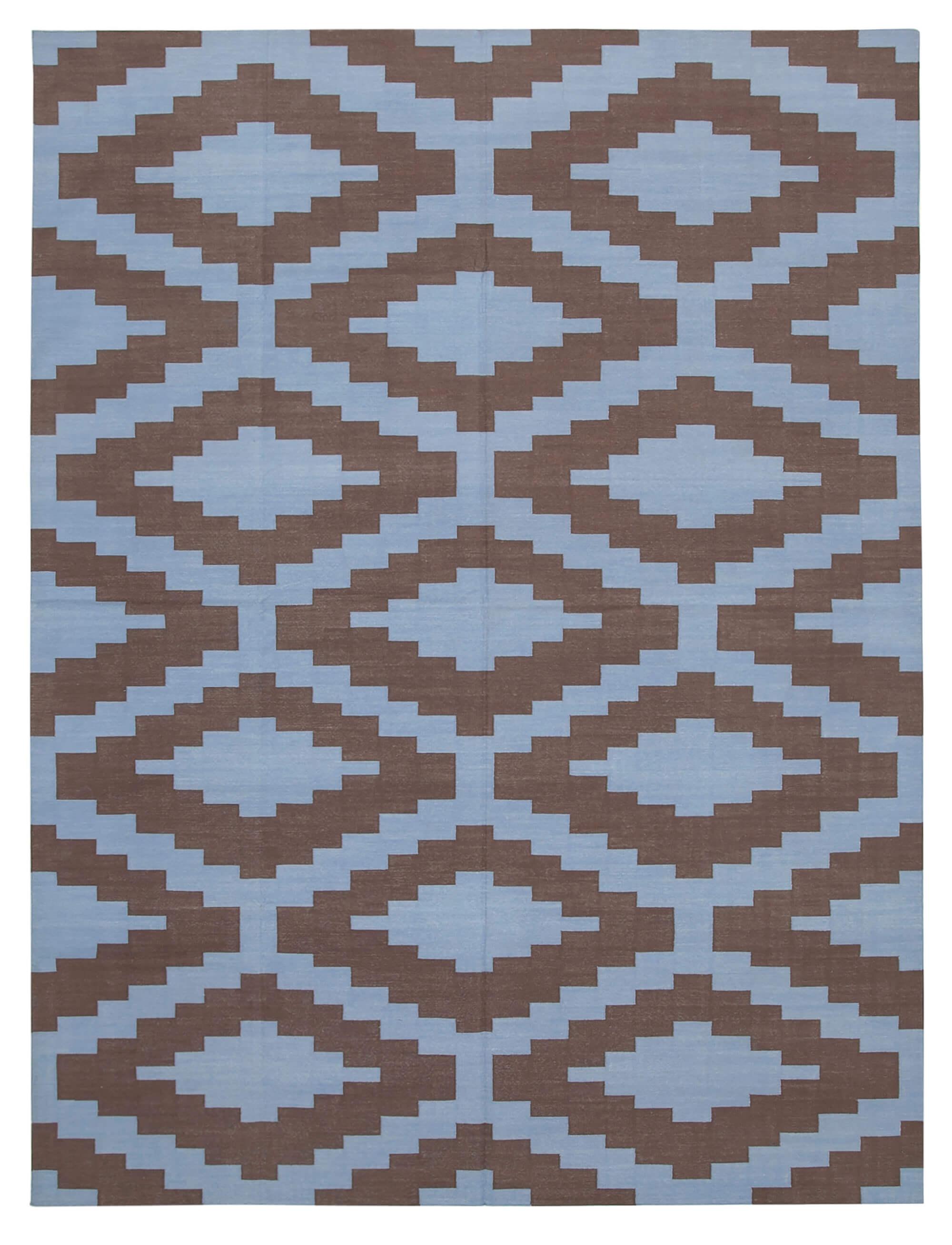 9 x 12 Brown Dhurrie Rug - 3032