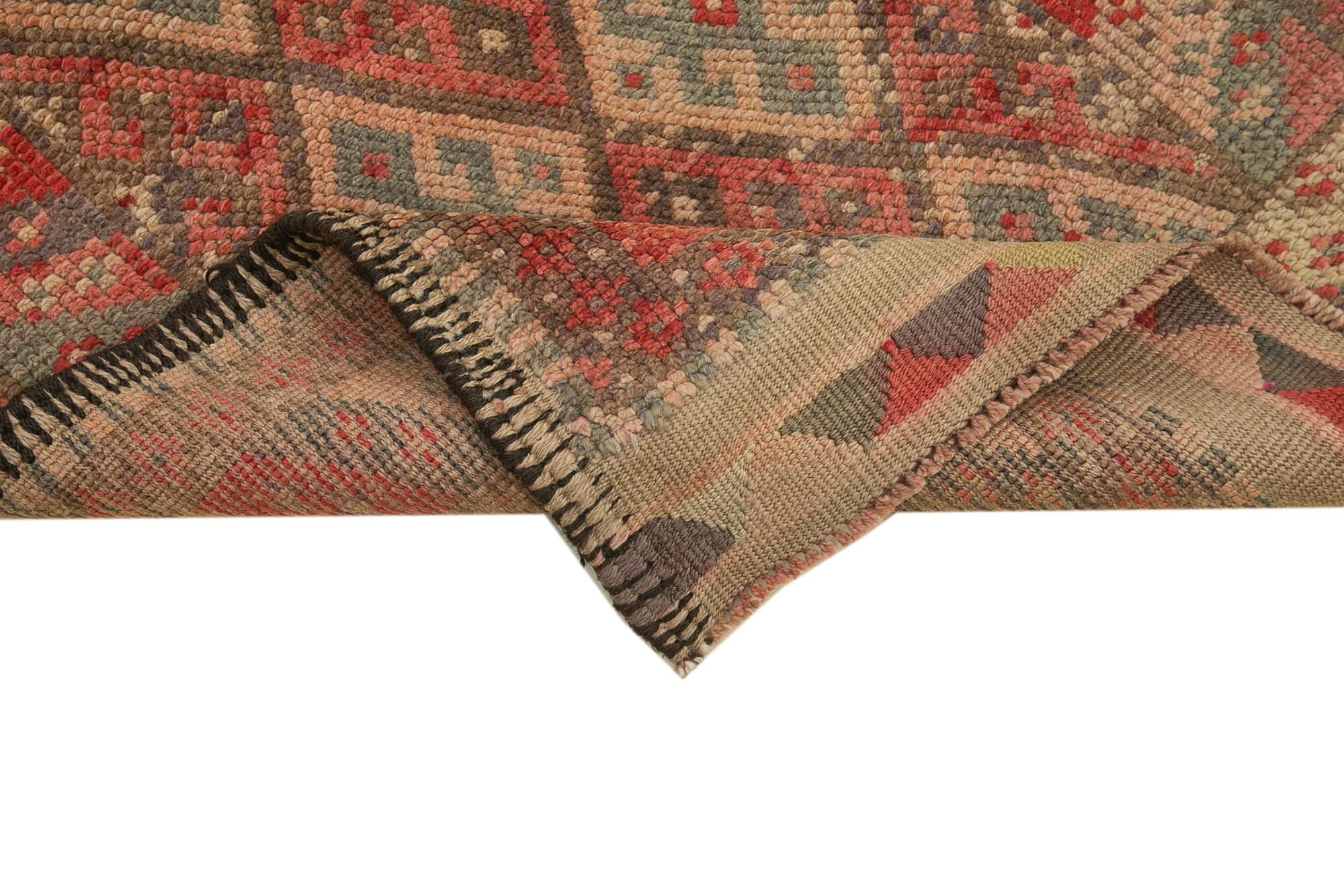 3 x 14 Beige Boho Runner Rugs - 3067