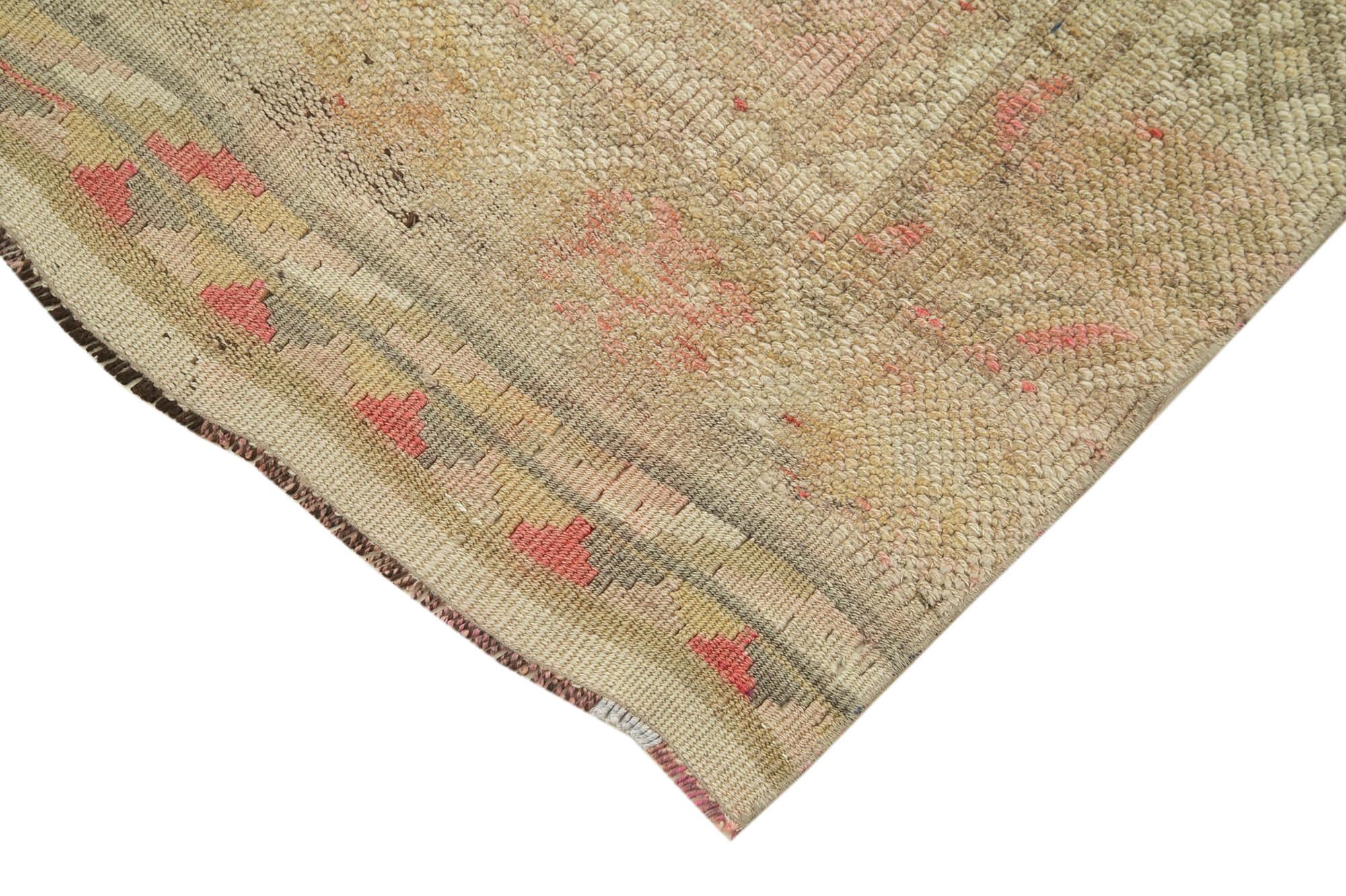 3 x 9 Beige Boho Runner Rugs - 3073