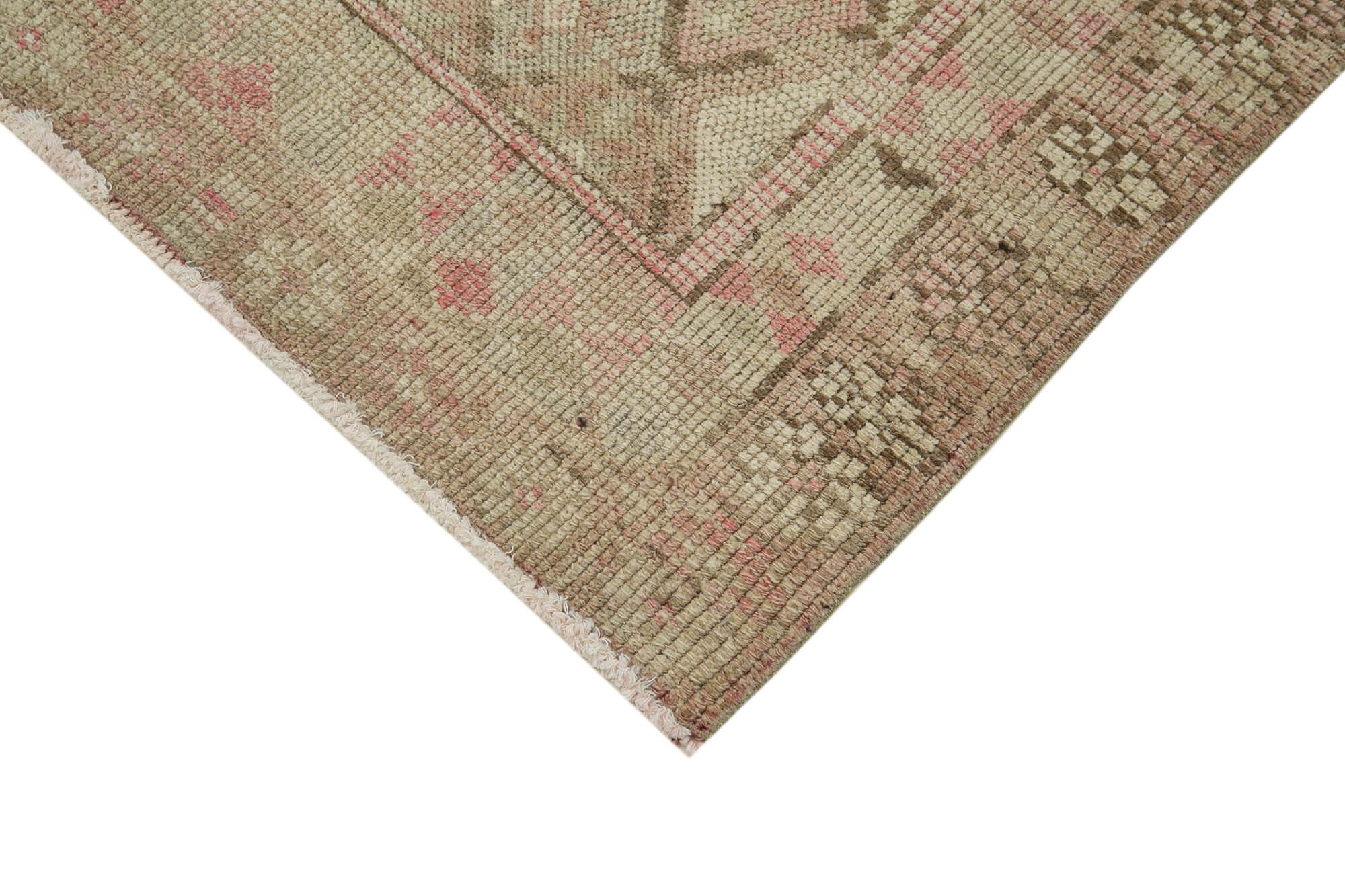 3 x 11 Beige Boho Runner Rugs - 3080