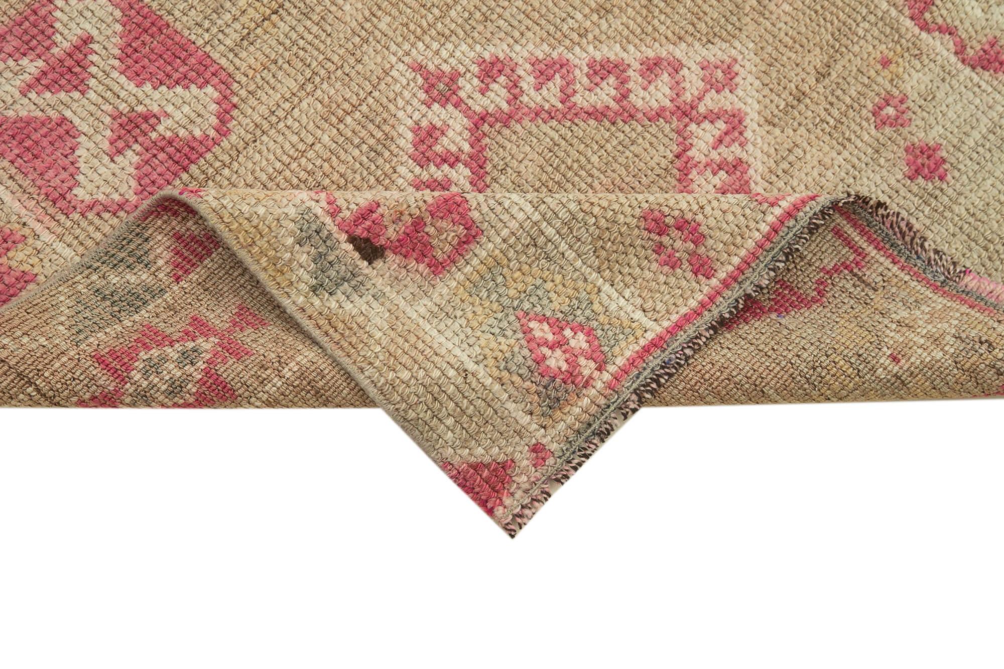 3 x 10 Beige Boho Runner Rugs - 3083