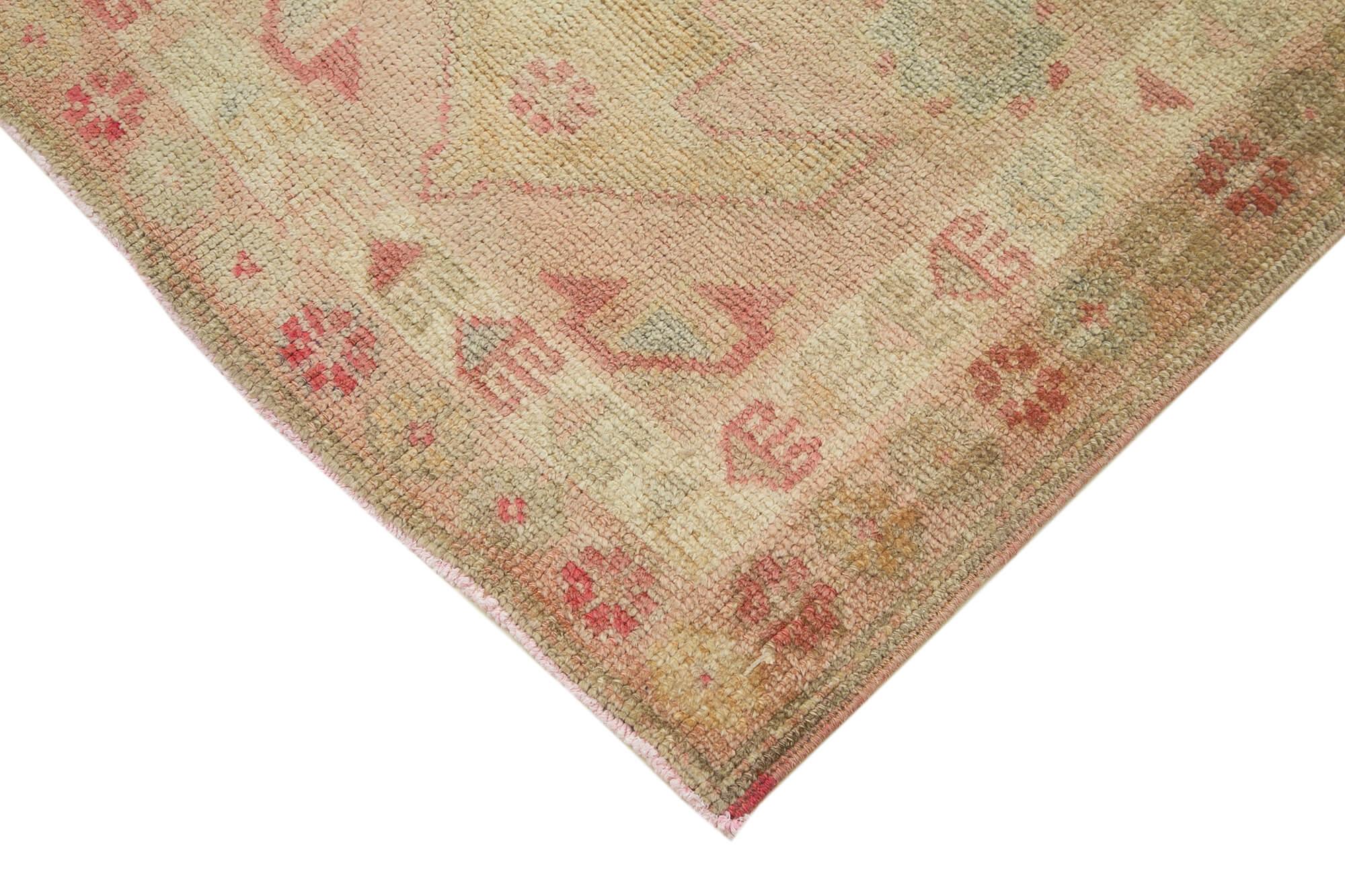 3 x 11 Beige Boho Runner Rugs - 3085