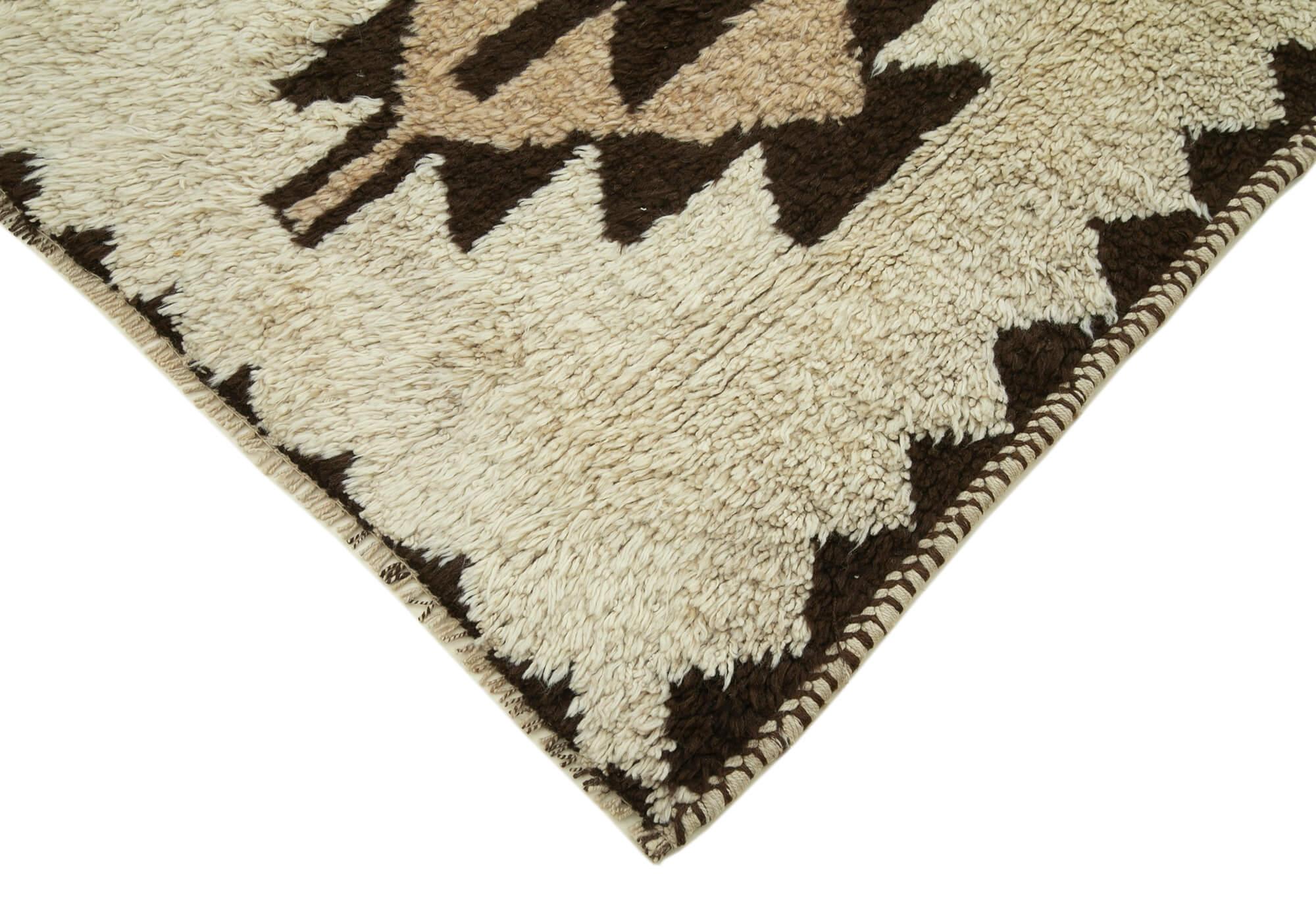 3 x 10 Beige Boho Runner Rugs - 3107