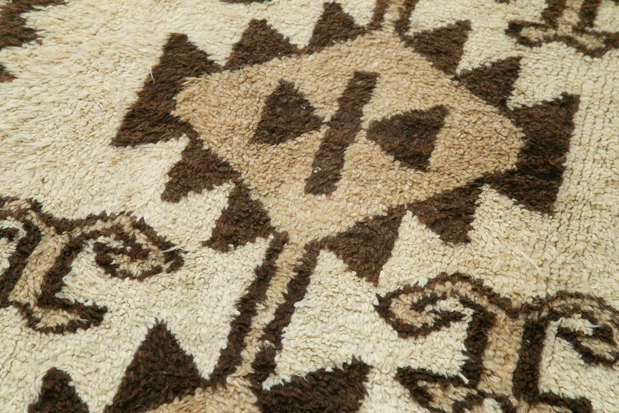 3 x 10 Beige Boho Runner Rugs - 3107