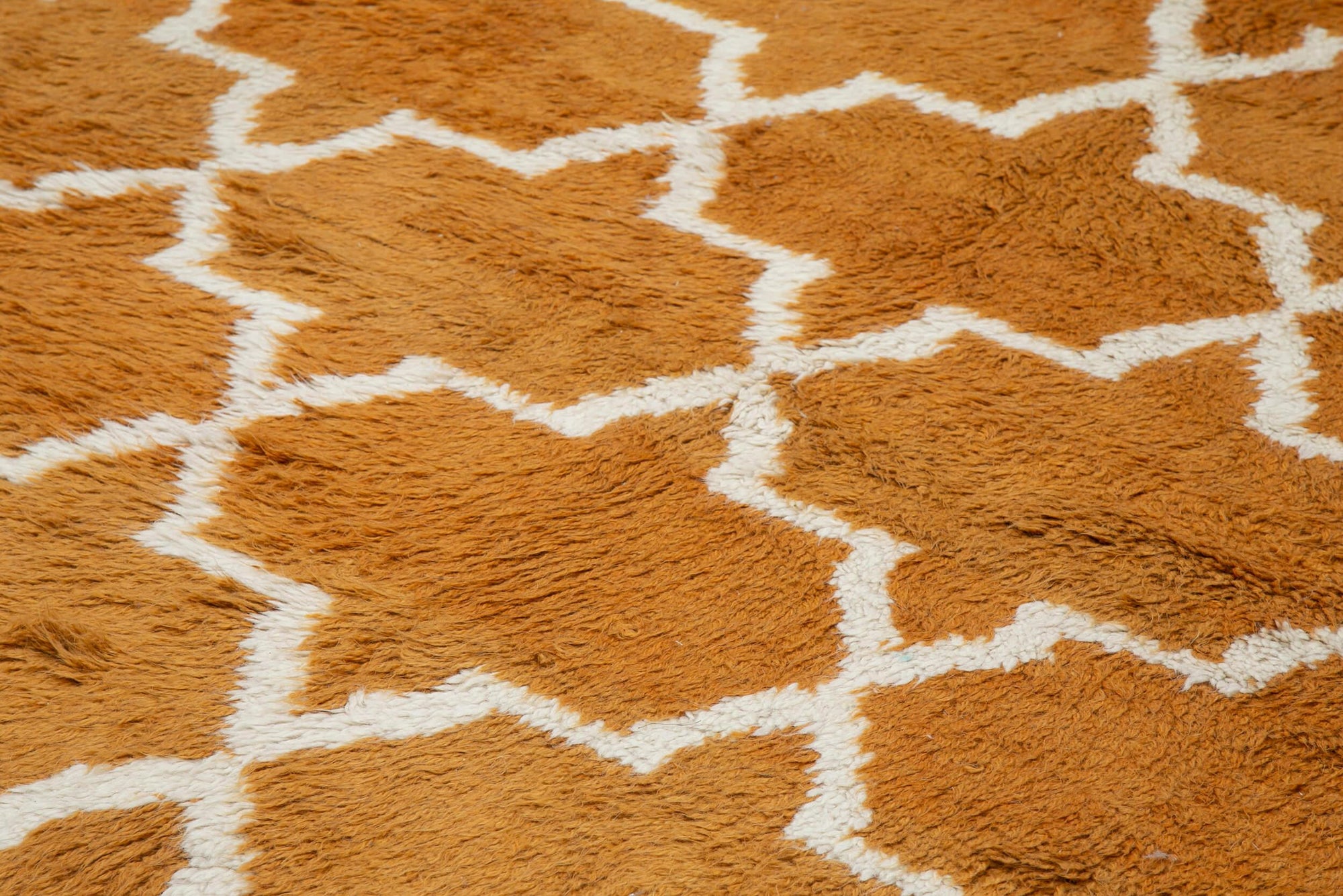 9 x 13 Orange Moroccan Rug - 3126