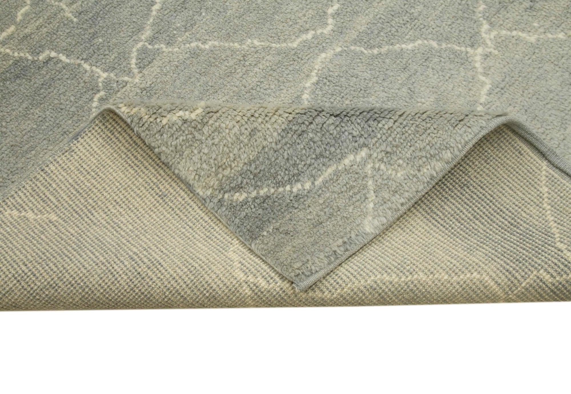 8 x 9 Grey Moroccan Rug - 3128