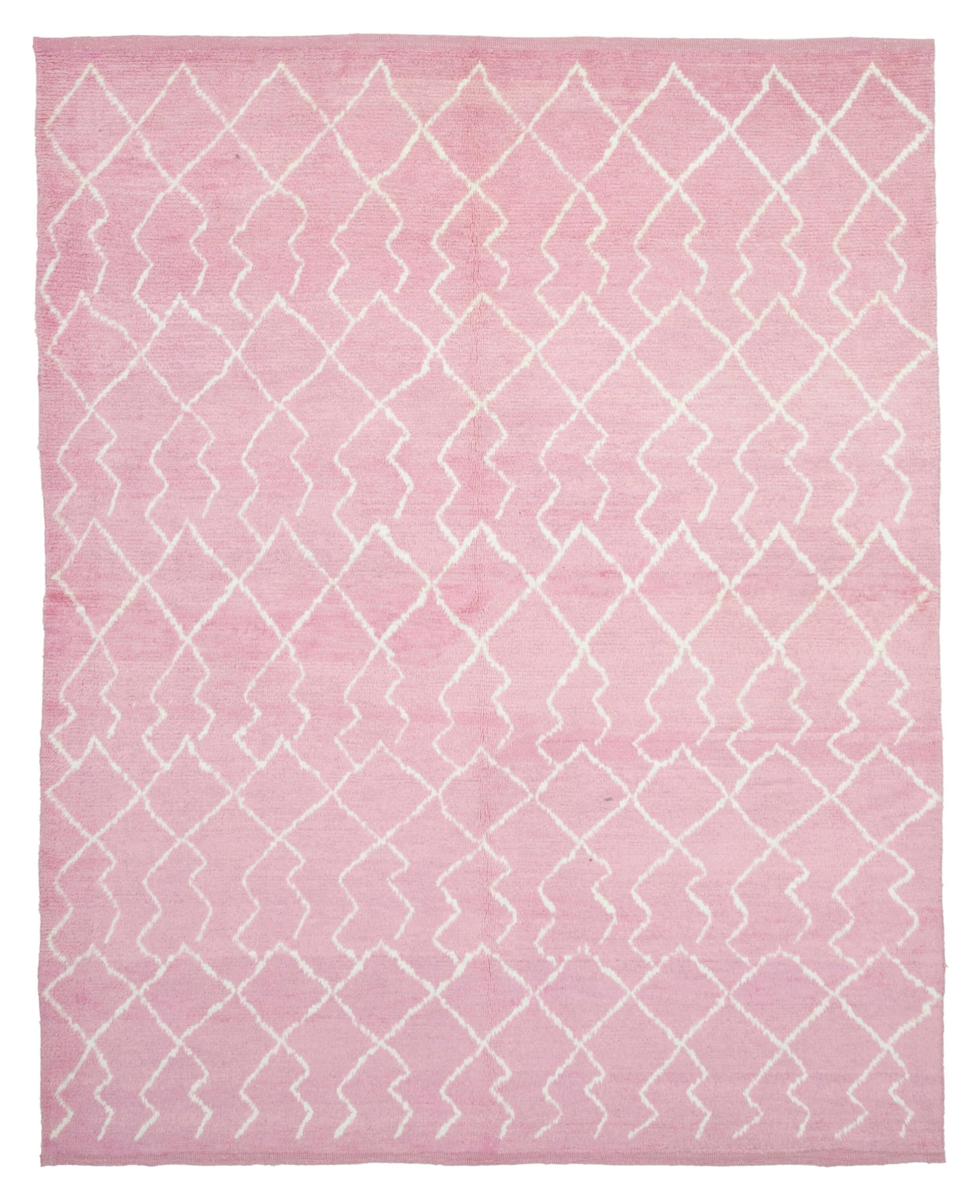 8 x 10 Pink Moroccan Rug - 3132