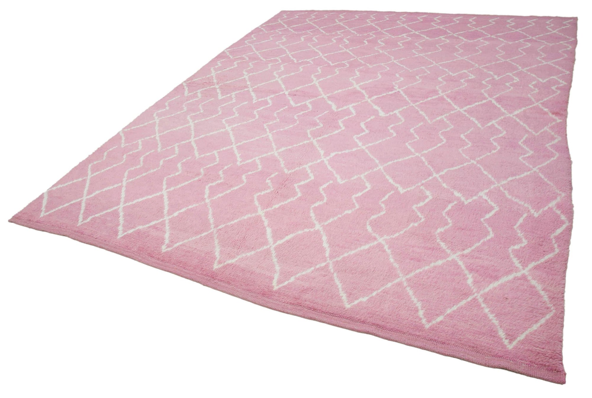 8 x 10 Pink Moroccan Rug - 3132