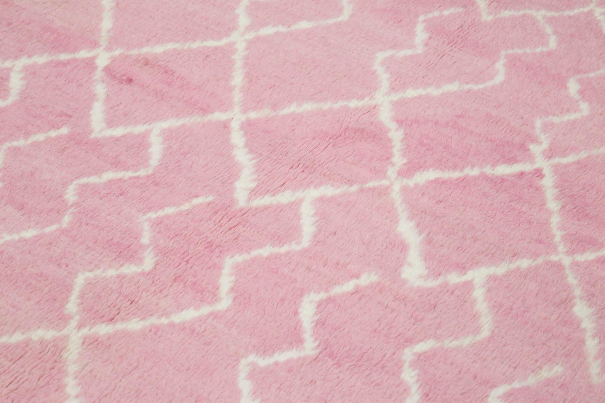 8 x 10 Pink Moroccan Rug - 3132