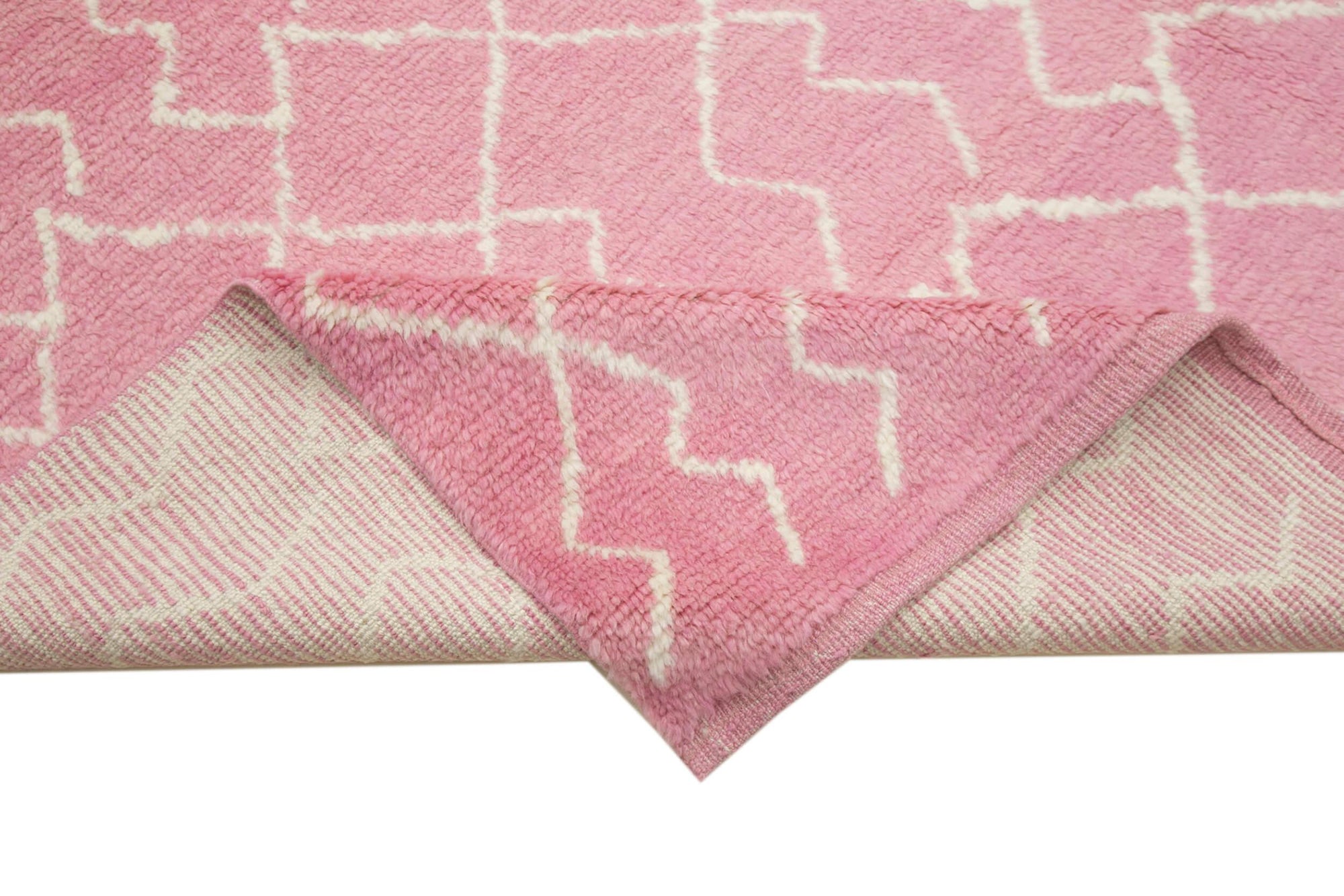 8 x 10 Pink Moroccan Rug - 3132