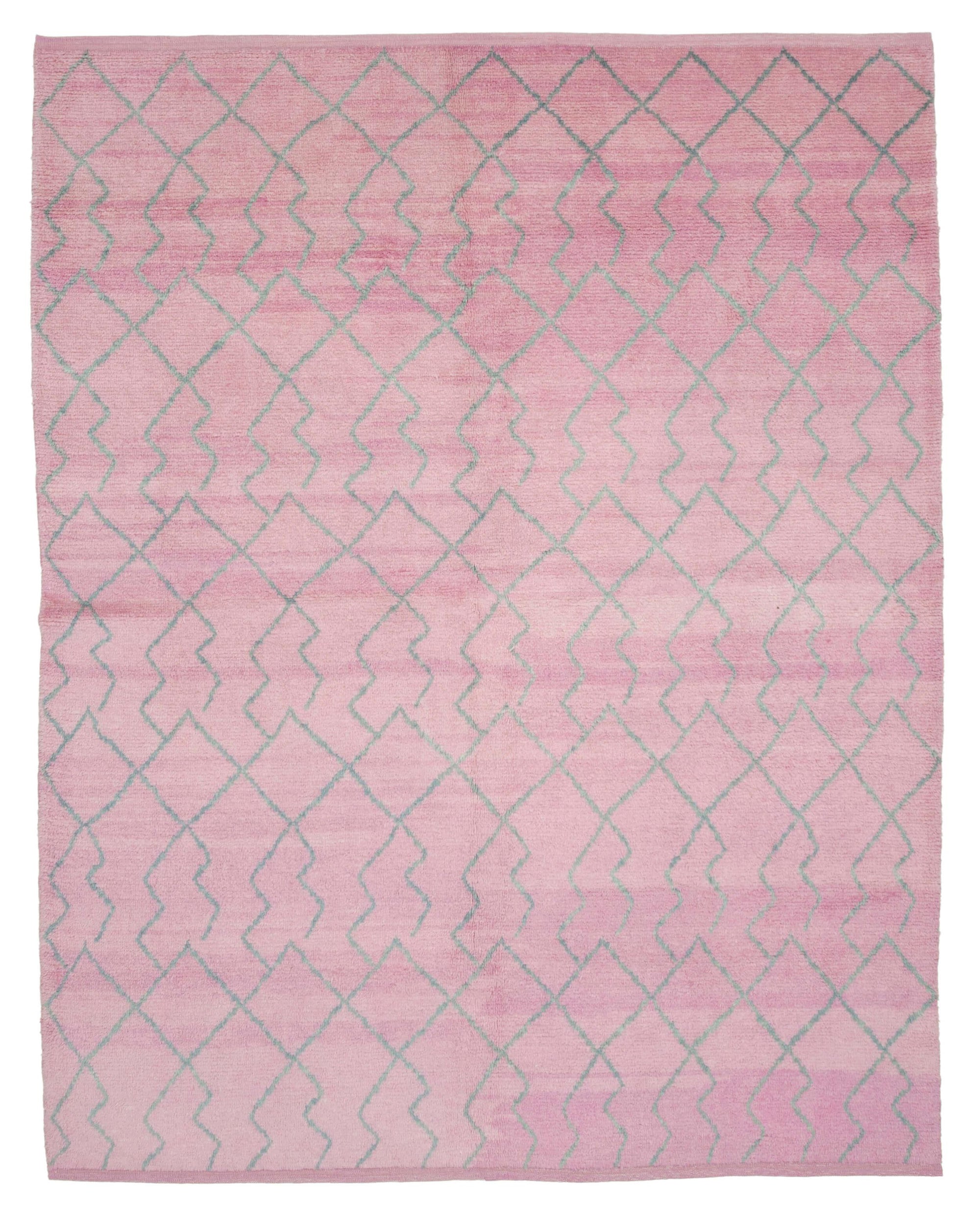 8 x 10 Pink Moroccan Rug - 3134